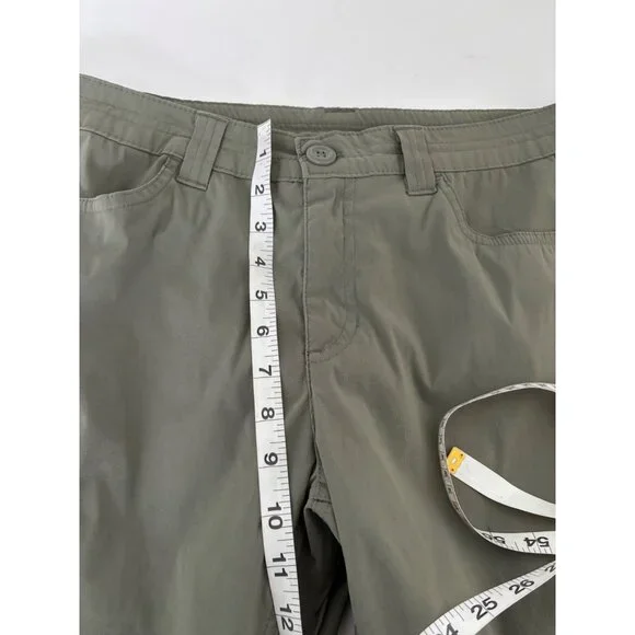 Eddie Bauer Pants 6 Cropped Hiking Pocket Gorp Core Outdoor Trail Cottage Core - Picture 5 of 14